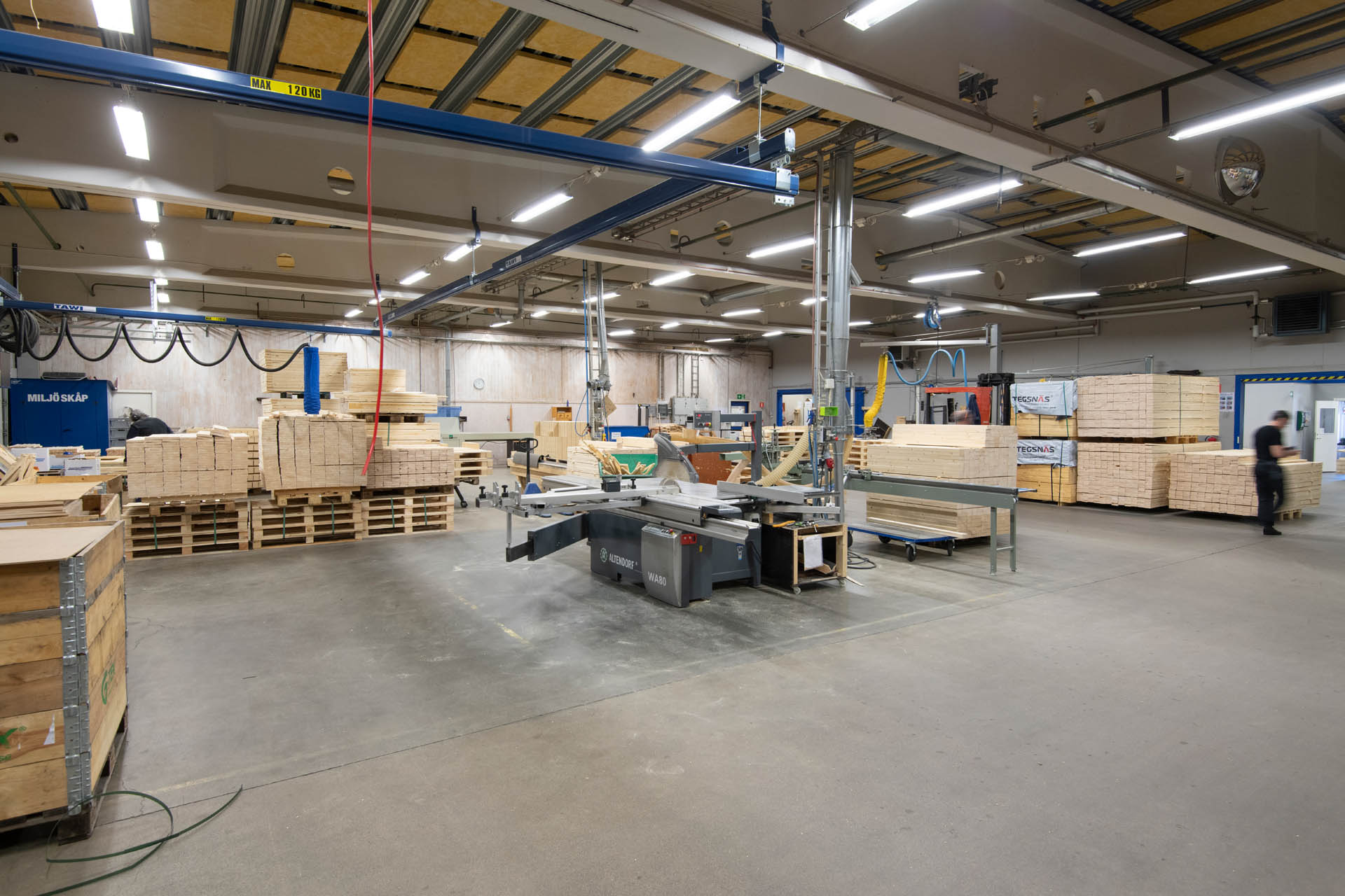 Tegsnäs Emballage - packaging and special packaging - disc material and pallets