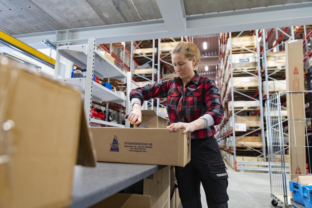 Tegsnässkidan packing Mia Vindelhed